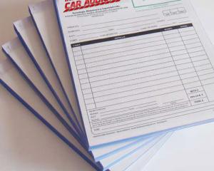 Diseño e impresión de facturas, recibos en papel químico