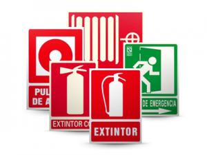 Señales seguridad preventivas informativas corporativas